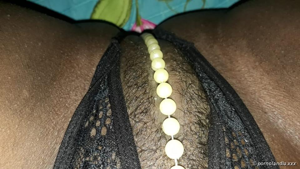 Calcinha com perolas - Foto 220447