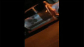 Loira gostosa pelada na rua em MT