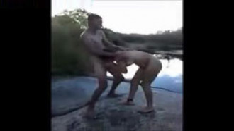 Putaria na cachoeira em cidade do interior