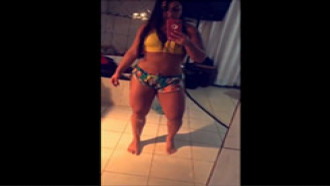 Mulher Melancia delicia demais de short Snapchat